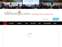 Tablet Screenshot of metvanalliance.org